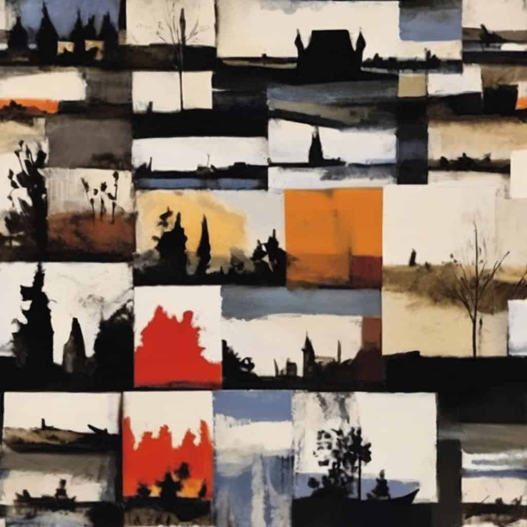 Αποτύπωση όψεων εικόνας με ψυχή, καλλιτεχνική σύνθεση και ζωντανή έκφραση της τέχνης.